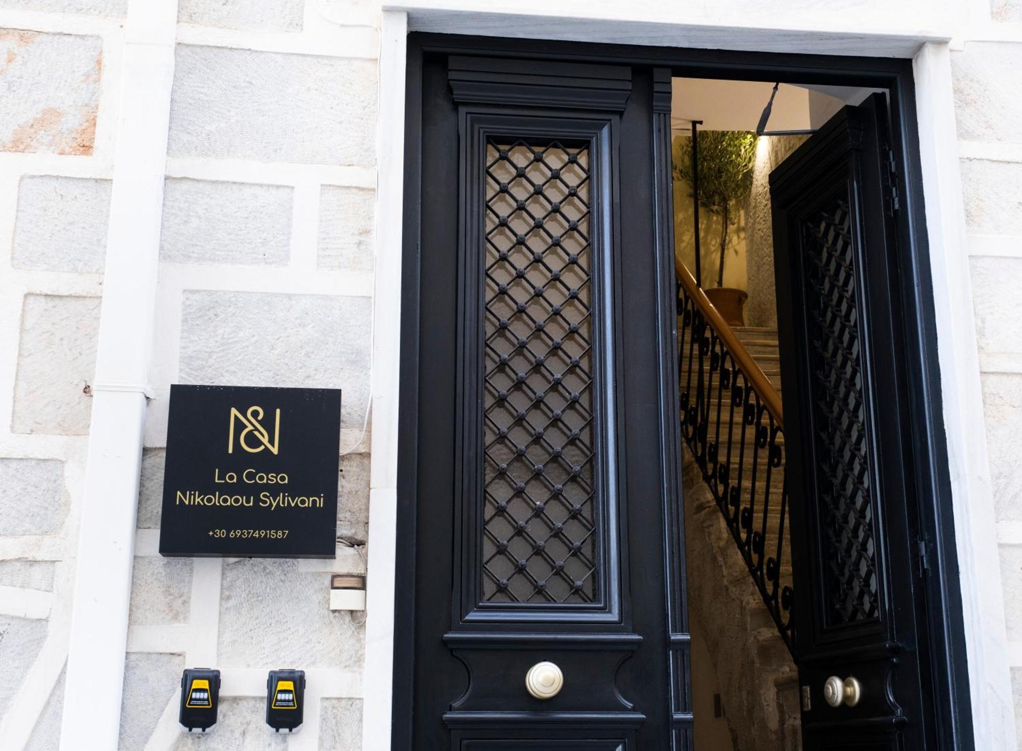 La Casa Nikolaou Sylivani Hermópolis Exterior foto